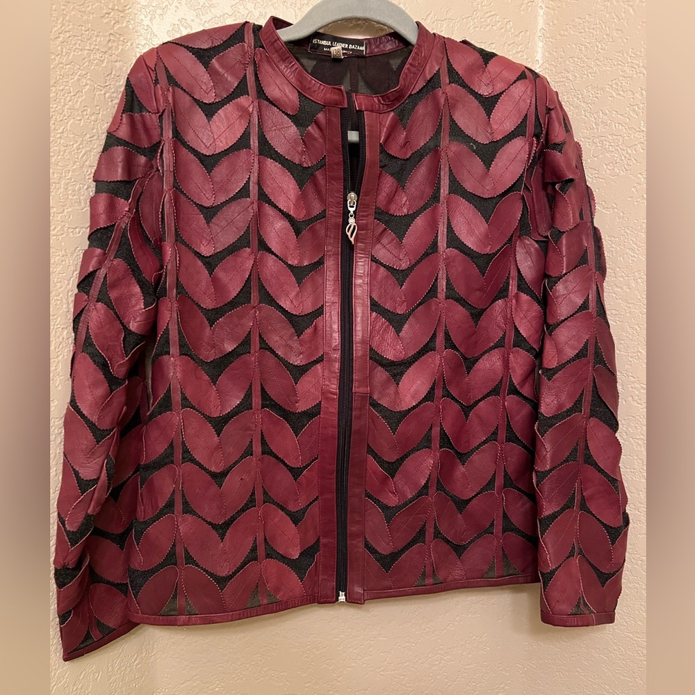 Istanbul Leather Bazaar - Genuine Lambskin Leather Women’s Jacket